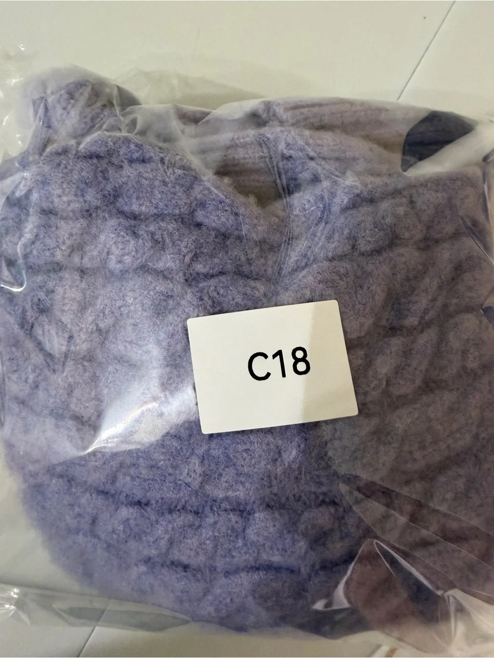 Gap Vintage Girls Purple Lavender Cable Knit Lambswool Sweater Size M